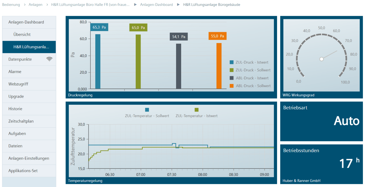 air-balance-screen | HUBER & RANNER RLT-Geräte und RLT-Anlagen