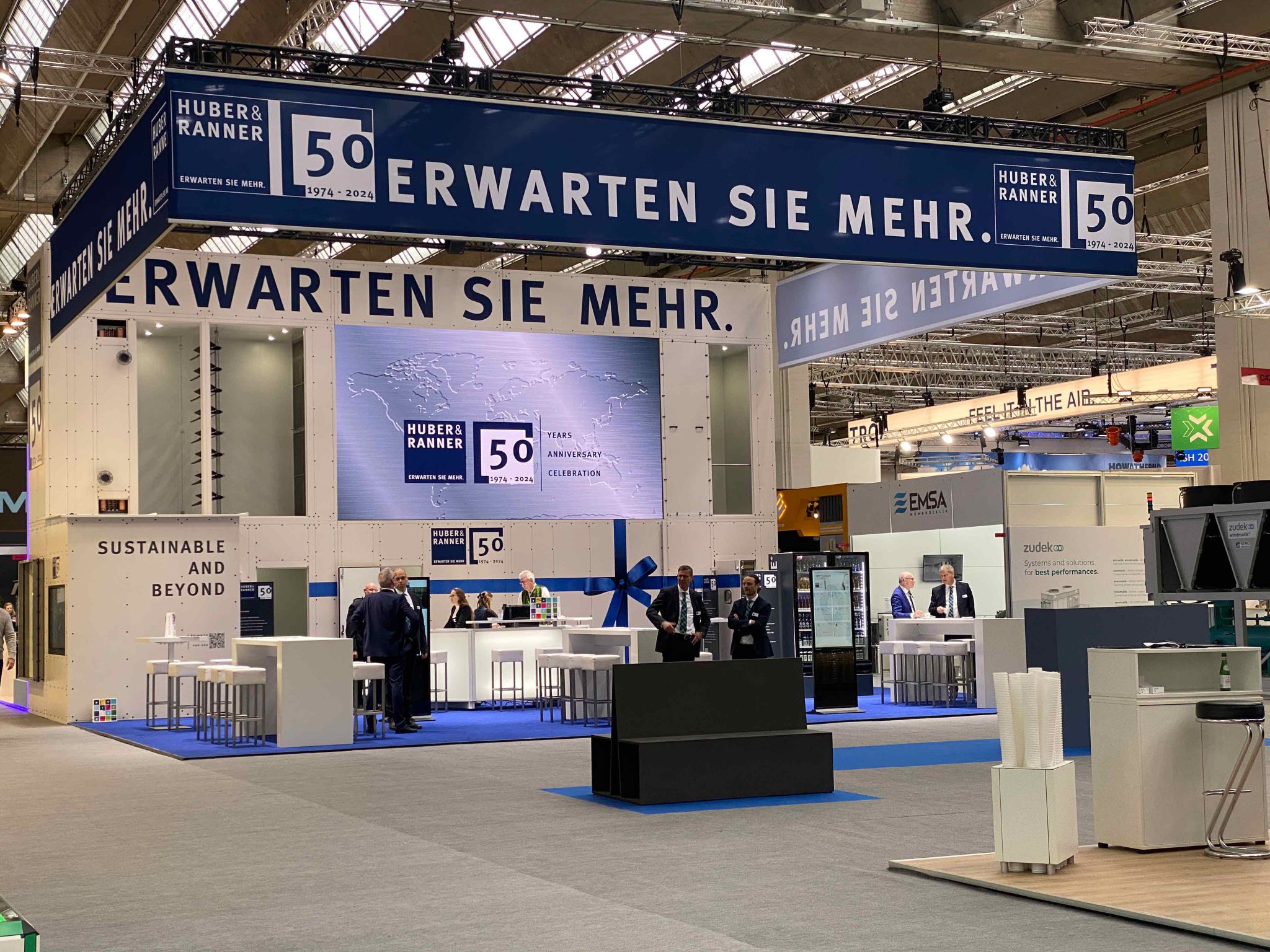 ISH Frankfurt HUBER & RANNER Stand